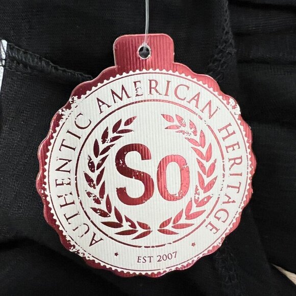 So Womens Sleeveless Slashed V-Neck Lightweight Top Black Small New - Picture 8 of 8